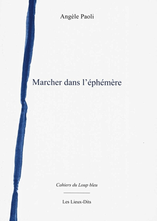 MARCHER DANS L'EPHEMERE MARCHER DANS L'EPHEMERE