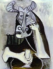 Picasso, Le Roi des minotaures, 27 mai 1958 Picasso_le_roi_des_minotaures_1958