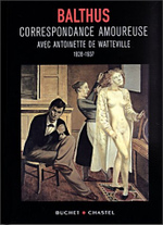 Balthus, Correspondance amoureuse avec Antoinette de Watteville Balthus_correspondance