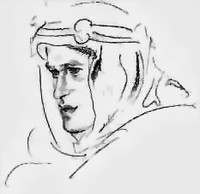 Dessin issu de l'édition d'Oxford (1922) des Sept Piliers de la sagesse 238