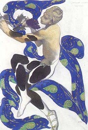 Léon Bakst, Nijinski dans L'Après-midi d'un faune, 1912 Bakst_shd_s1703