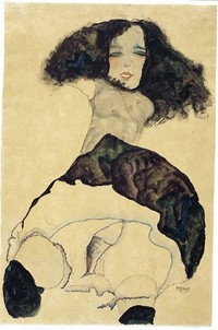Egon Schiele Egon_schiele_girldecabelosnegros1983_mom