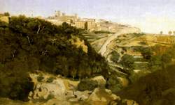 Jean-Baptiste Camille Corot Volterra Musée du Louvre Jeanbaptistecamille_corot_volterra_louvr