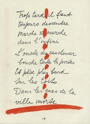Pierre Reverdy, Le Chant des morts, 1948 Lechantdesmorts