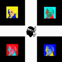 Pascal Paoli sur fond de bannière du régiment des patriotes corses Pascal_paoli__sur_fond_de_bannire_du_rgi