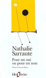 Nathalie Sarraute, Pour un oui ou pour un non Pour_un_oui_pour_un_non