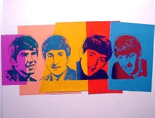 The Beatles par Andy Warhol Warhol66